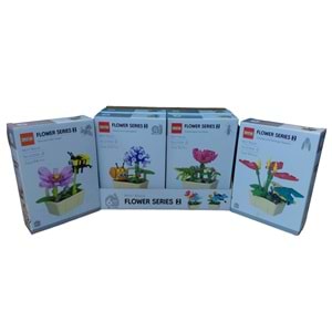 LEGO ÇİÇEK FİĞÜR KARIŞIK FLOWER SRİES 2 1039A *144