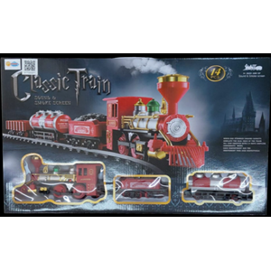 PİLLİ DUMAN ÇIKARAN CLASSİC TRAİN V8525 *18