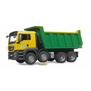 BRUDER MAN TGS DAMPERLİ KAMYON (SARI-YEŞİL) BR03766