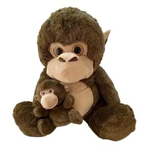 PELUŞ YAVRULU MAYMUN 80 CM PL62930 *8
