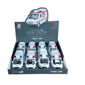 SÜRTMELİ POLİS & AMBULANS IŞIKLI SESLİ *72