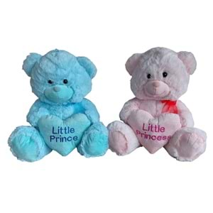 PELUŞ KALPLİ AYI 45 CM PL62354 *12