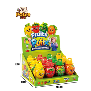 POFİX MEYVE SERİSİ DÖKÜLMEYEN BALONCUK 1001 *144