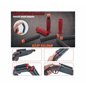 TOYCRAFT BOŞ KOVAN FIRLATAN AV TÜFEĞİ TYC0033 *18