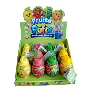 PUFİX FRUİTS DÖKÜLMEYEN BALONCUK 1001 *144