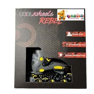 REBEL PATEN GRİ-SARI (38-41) FR38637 *6