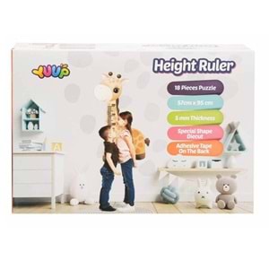 HEGHT RULER BOY ÖLÇER PUZZLE 18 PARÇA ADN-3567 *36