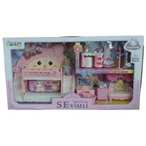 SEHER TAVŞAN AİLESİ SETİ RANZALI KOLTUKLU 3 ASORTİ SH59688 *9