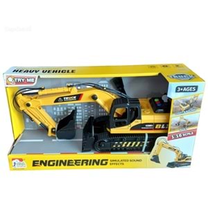 KUTULU PİLLİ ESKAVATÖR İŞ MAKİNASI C7957-58029A *24