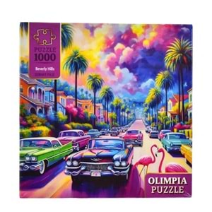 PUZZLE OLİMPİA BEVERLY HİLLS 1000 PRÇ 15001 *12