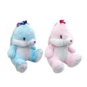 PELUŞ 60 CM BÜYÜK SAKALLI TAVŞAN PL62601 *6