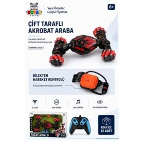 UZ. KUM. BİLEK KONTROLLÜ IŞIKLI DEV BOY AKROBAT ARABA S320 *12