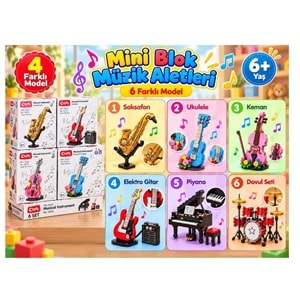 CRN 1037A LEGO MÜZİK ALETLERİ 6 LI STAND *120