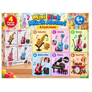 CRN 1037A LEGO MÜZİK ALETLERİ 6 LI STAND *120