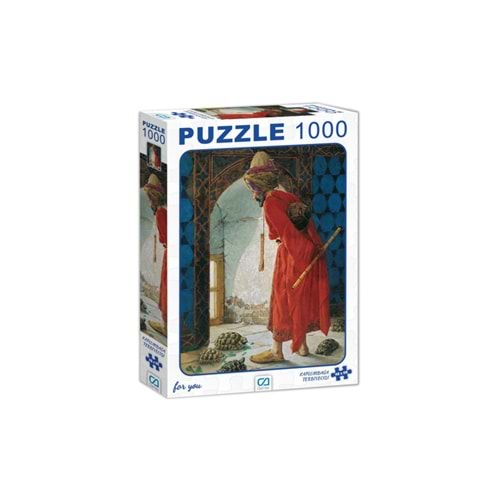 KAPLUMBAĞA TERBİYECESİ 1000 PRÇ PUZZLE CA.7006 (12)