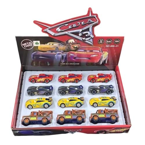 KUTUDA 12 ŞİMŞEK MCQEEN ARABA 899-21 (432)
