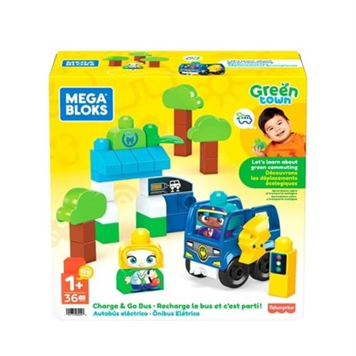 HDX90 MEGA BLOKS DOĞA DOSTU OTOBÜS SETİ (0)