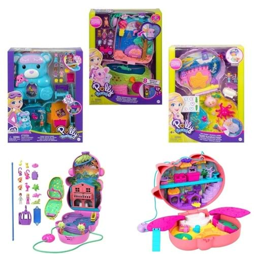 GKJ63 POLLY POCKET ÇANTA OLABİLEN MİKRO OYUN SETLERİ (0)