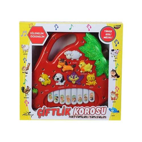 KUTULU HAYVANLI PİLLİ ÇİLEK PİYANO PR22 (48)