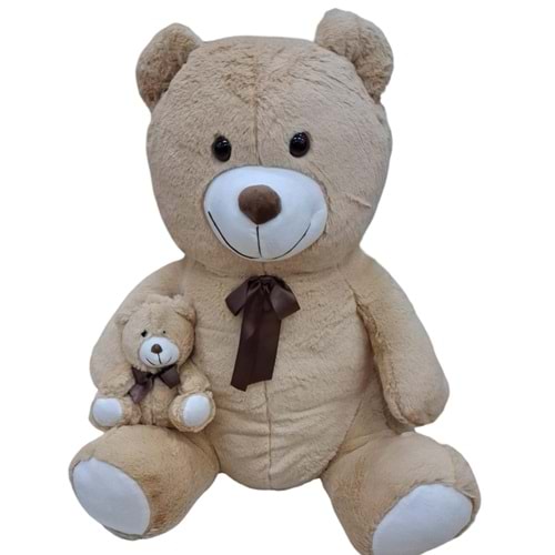 PELUŞ 100 CM YAVRULU AYI PL62518 *8