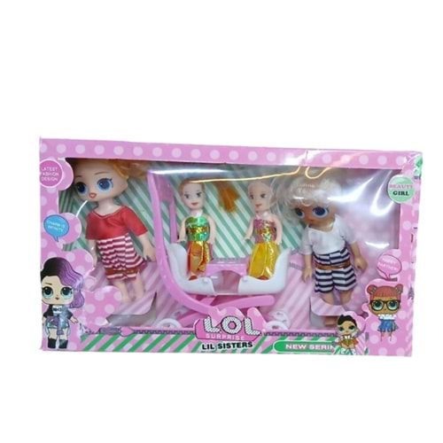 PUSETLİ LOL 2 Lİ BEBEK 865A (68)