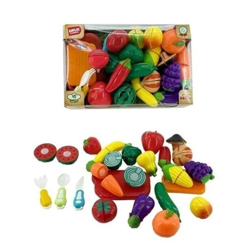 41 PCS KESİLEBİLEN MEYVE&SEBZELER MAN URT007-3 *18