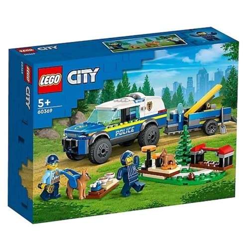 LEGO CITY MOBİL POLİS KÖPEĞİ EĞİTİMİ LSC60369