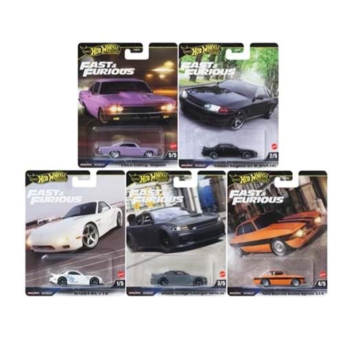 HOT WHEELS FAST & FURIOUS PREMIUM ARABALAR HNW46