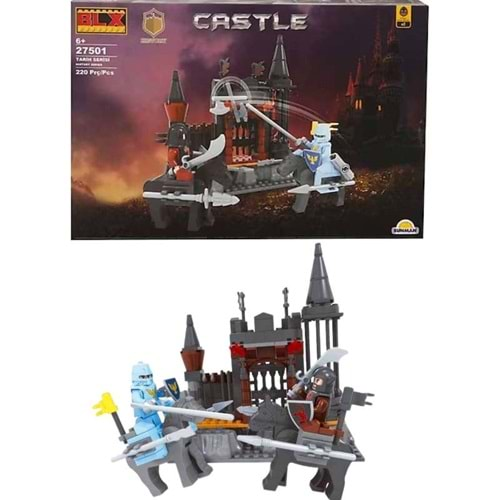 - SUN-RST-BLX-CASTLE SET ŞÖVALYE KALE KAPISI 2FGR.222PRÇ. 8680863032114