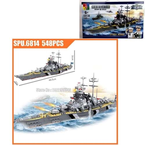 SAVAŞ GEMİSİ TEKNİK LEGO 548 PRÇ C0138