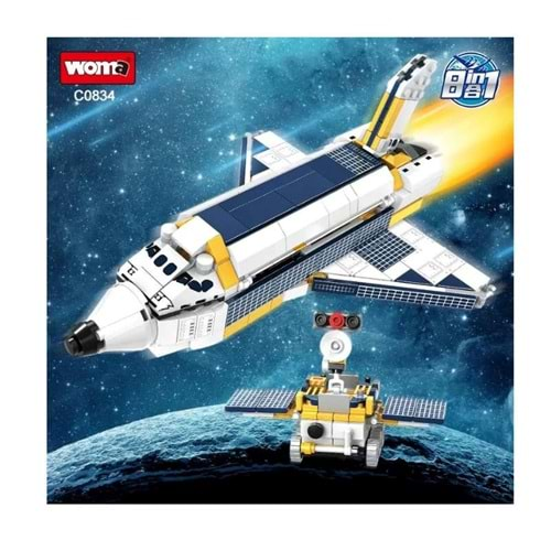 UZAY ARACI VE FİGÜR TEKNİK LEGO 120PRÇ C0834