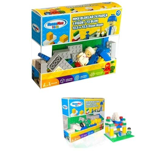 MMX 74 PARÇA BLOKS SET *12