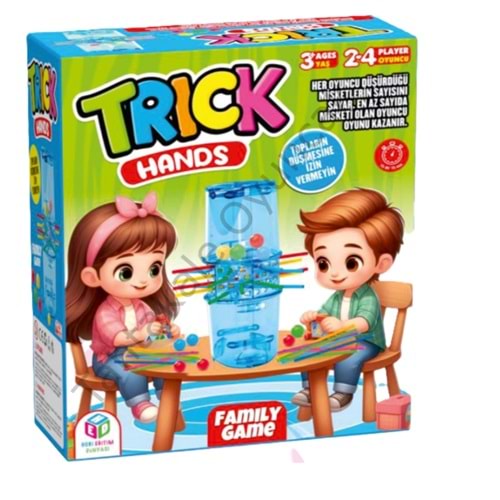 TRICK HANDS MİSKET DÜŞÜRME OYUNU HED 710 *30