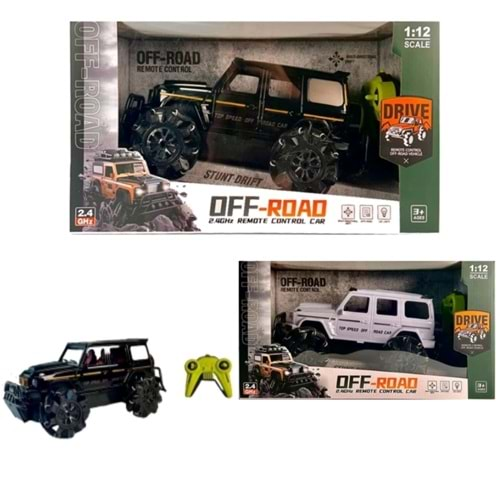 BÜYÜK 1:12 ŞARJLI KUM. JEEP LM258-24*6