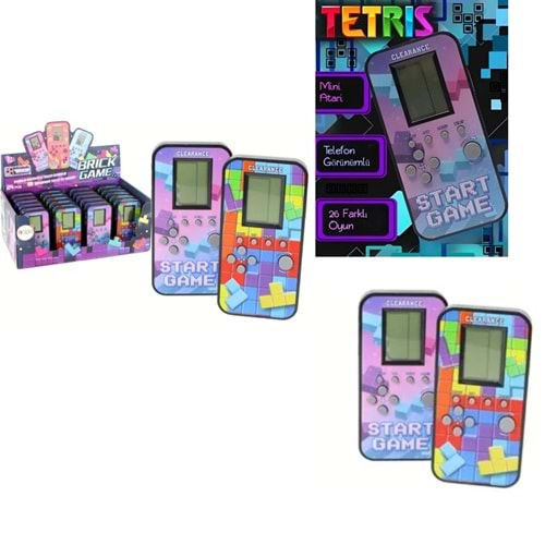 STANDLI TELEFON GAMEBOY TETRİS XM0104B-2 *96