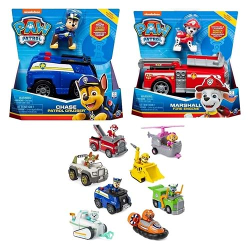 SPIN-6052310 PAW PATROL 6 ASS KURTARMA ARACLARI 6