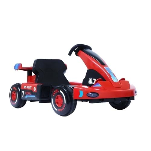 COOL MOTORS 12V GO-KART AKÜLÜ ARABA KIRMIZI FR60027 *1