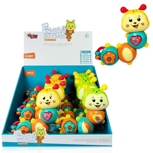 ISIKLI VE MUZIKLI TIRTIL BEBEK PIYANOSU 855-142A*48