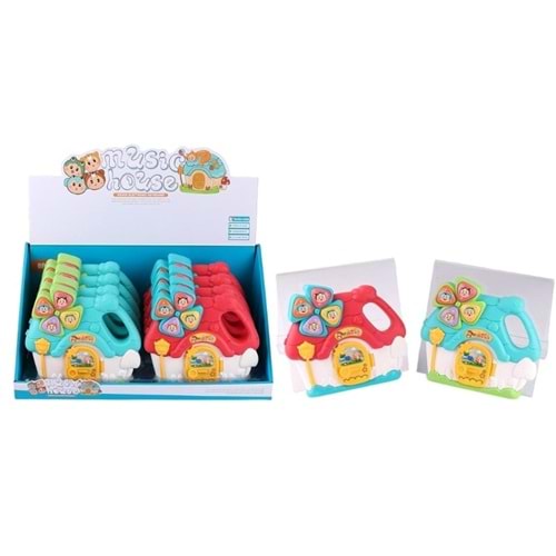 ISIKLI VE MUZIKLI EV BEBEK PIYANOSU 855-175A*48