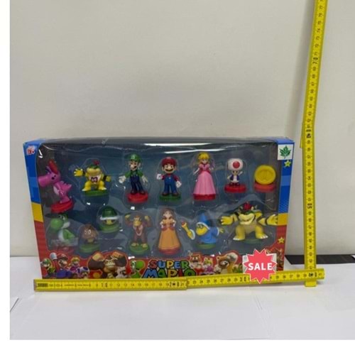 14 PARÇA SÜPER MARİO KUTULU SET 231376 *43