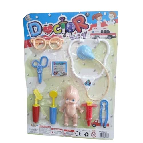 BÜYÜK BEBEKLİ DOKTOR SETİ KS-863