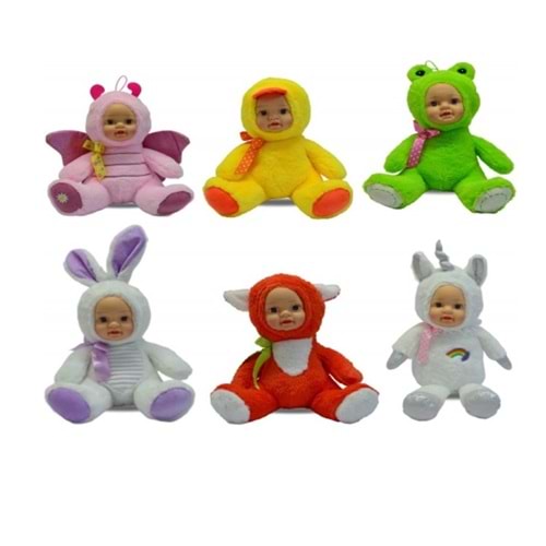 35 CM BEBEK YÜZ ASORTİLER PL62281 *30