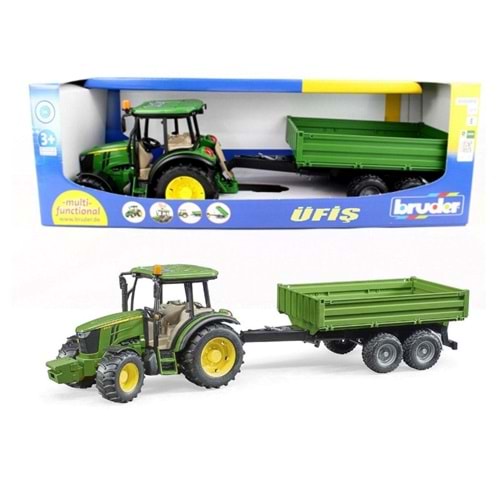 BR JOHN DEERE 5115 TRAKTÖR RÖMORKLU BR02108