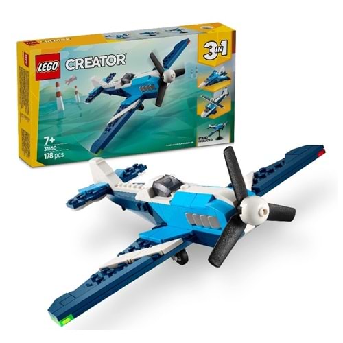 ADR LEGO CREATOR 3İN 1 ARADA UÇAK YARIŞ OYUN SETİ 31160