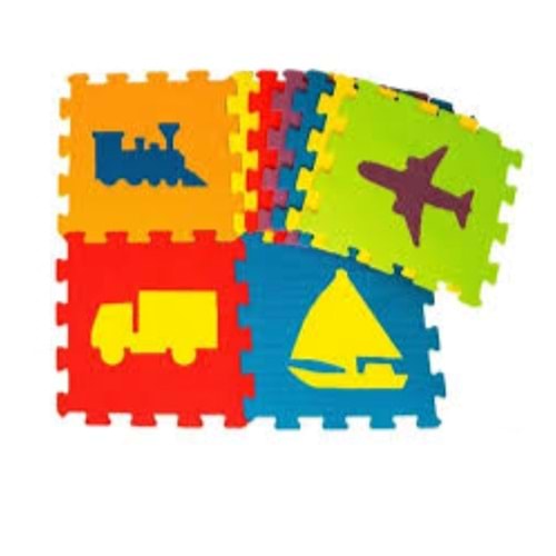 EVA PUZZLE 33X33 CM 7 MM TAŞITLAR YER MATI 305 *12