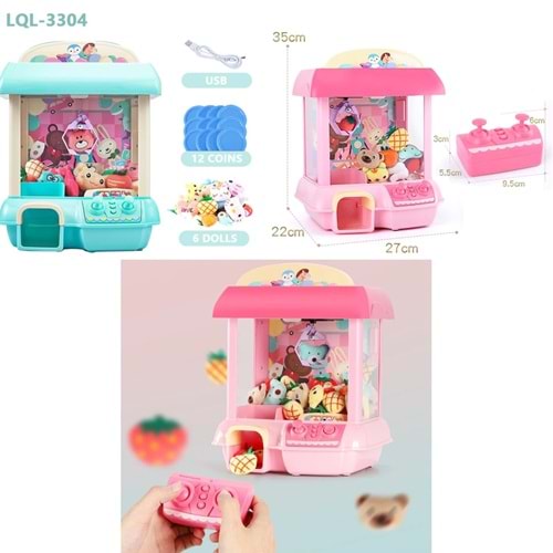 TAM OTOMATİK OYUNCAK YAKALAMA MAKİNASI LQL3320 *8