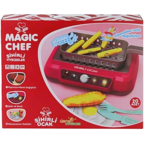 MAGIC CHEF BARBEKÜ SİHİRLİ OCAK 2A550 *18