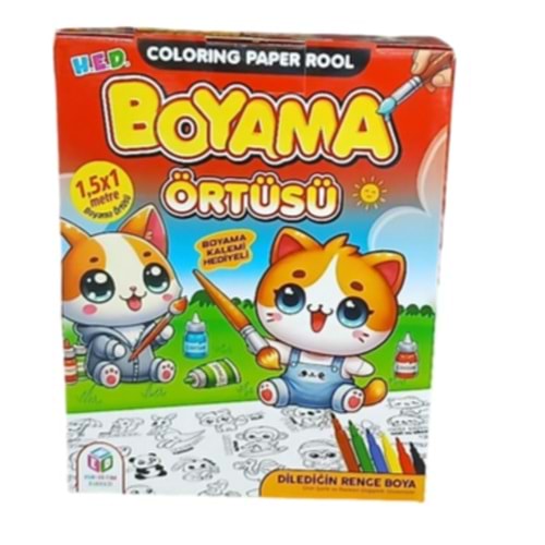 KUTULU BOYAMA ÖRTÜSÜ HED732 *24
