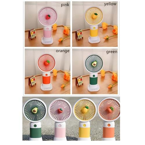 MİNİ ŞARJLI FAN 726492 *240