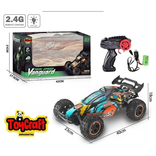 TOYCRAFT 15KM/H 1:10 KUMANDALI DEV OFF-ROAD ARABA *6 9010-7F